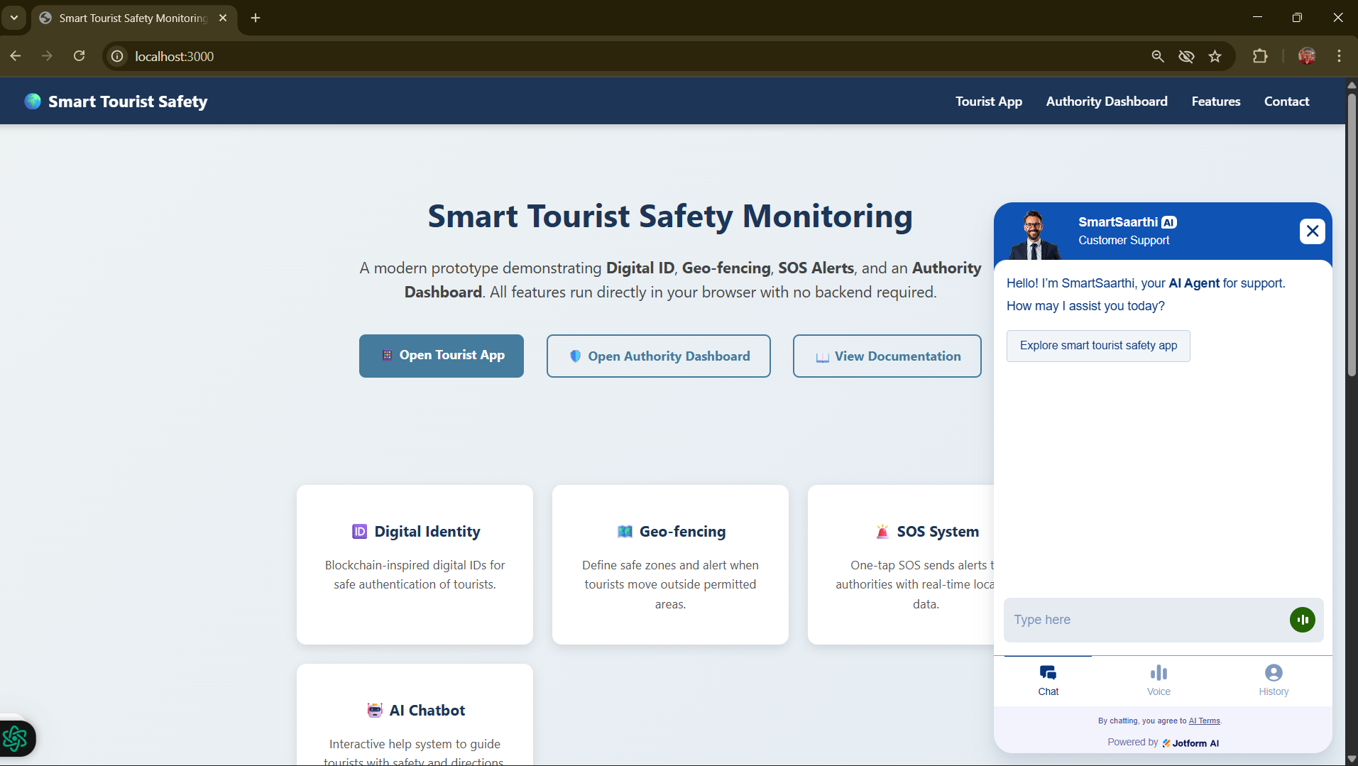 tourist safety monitoring preview image